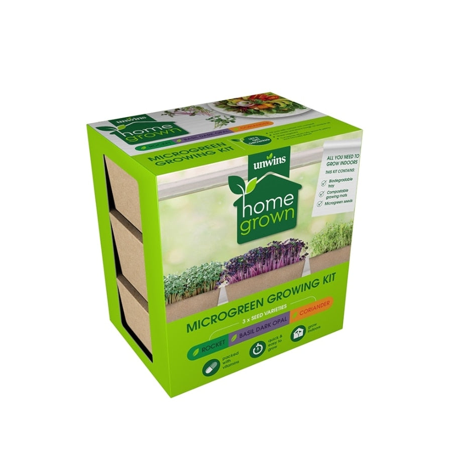 Unwins Windowsill Homegrown Microgreens Box Bundle