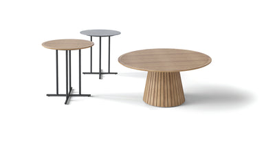 Whirl Teak 150cm Dining Table